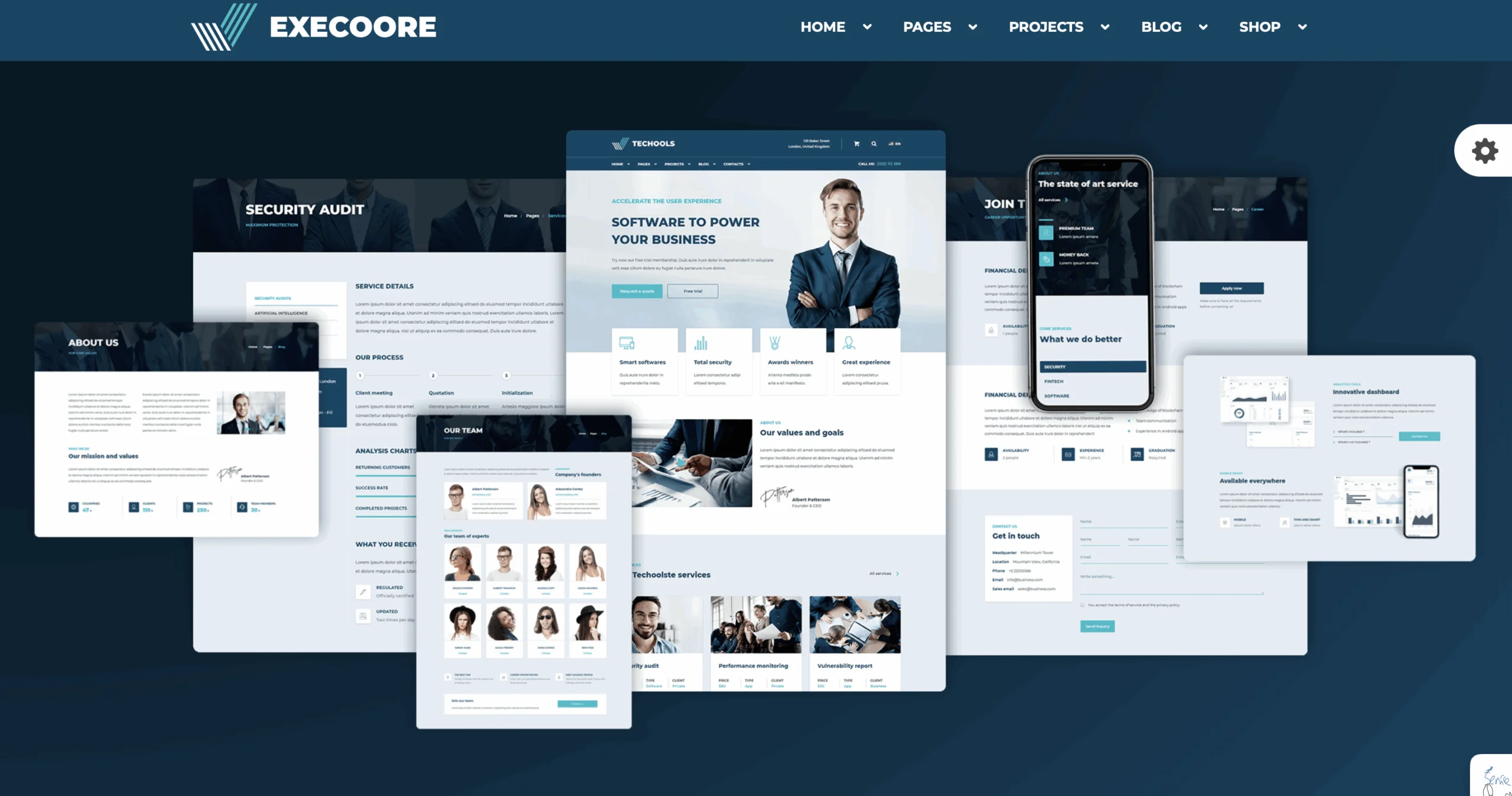 website examples design